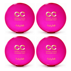 Cathy Doll CC Speed White Powder Pact SPF40 PA+++ 12g | 4 Packs — 4 separate retail units shown on white background