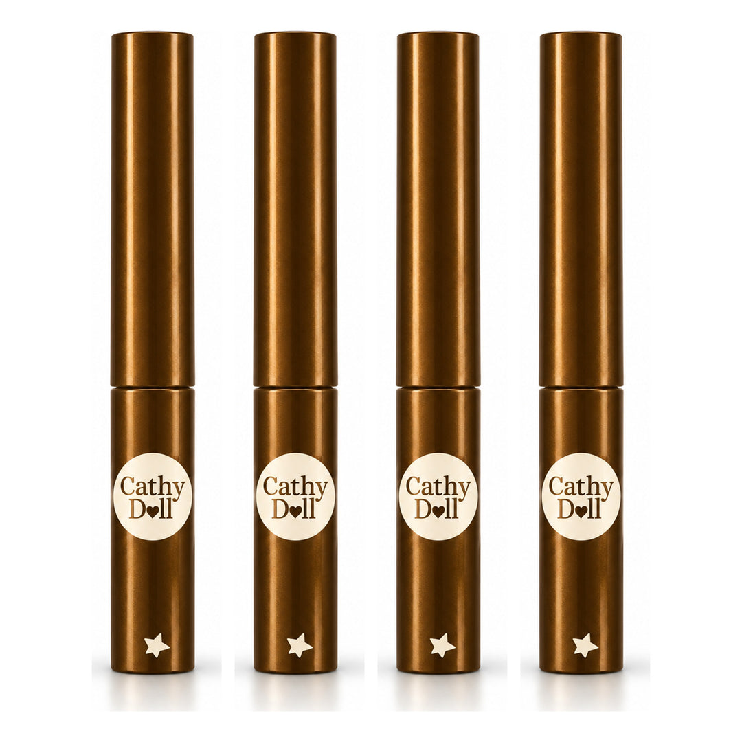 Cathy Doll Real Brow 4D Tattoo Tint 2g | 4 Packs — 4 separate retail units shown on white background