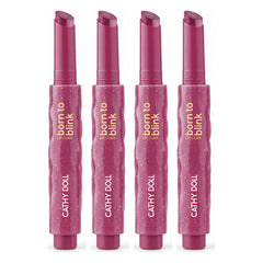 Cathy Doll Born To Blink Lip Click 2g | 4 Packs — 4 separate retail units shown on white background