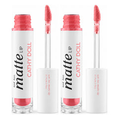 Cathy Doll Not Too Matte Lip 2.9g | 2 Packs — 2 separate retail units shown on white background