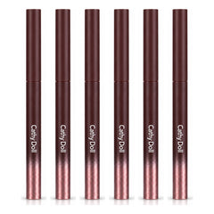 Cathy Doll Ultra Slim Gel Liner 0.07g | 6 Packs — 6 separate retail units shown on white background