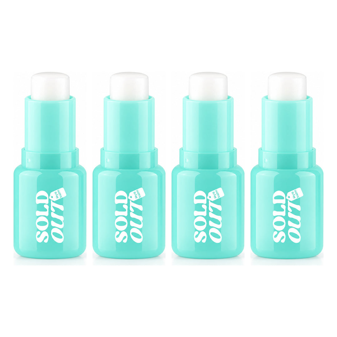 Cathy Doll Sold Out Hya Balm 4g | 4 Packs — 4 separate retail units shown on white background