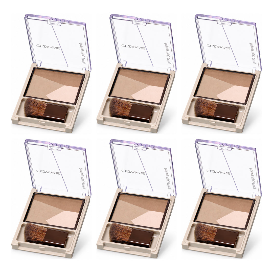 CEZANNE Blend Color Shading | 6 Packs — 6 separate retail units shown on white background