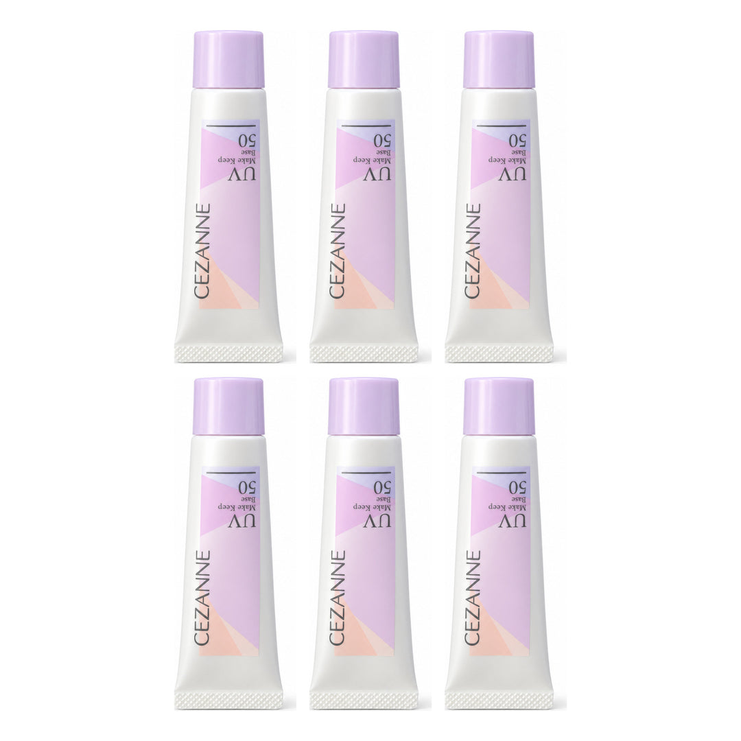 CEZANNE Make Keep Base 50 | 6 Packs — 6 separate retail units shown on white background
