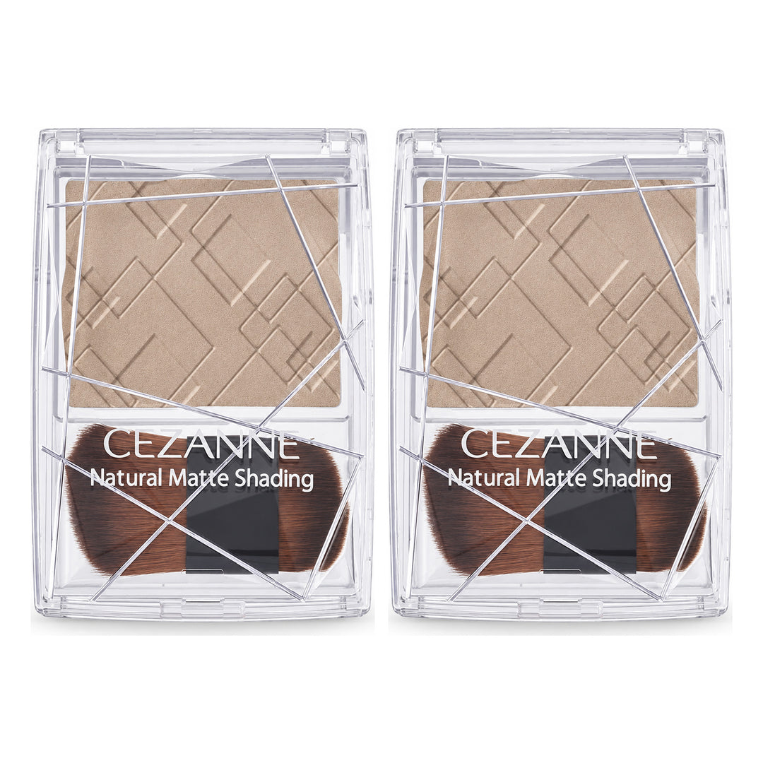 CEZANNE Natural Matte Shading | 2 Packs — 2 separate retail units shown on white background
