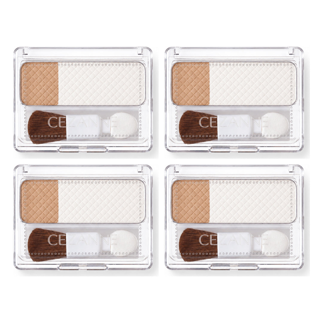 CEZANNE Nose Shadow Highlight | 4 Packs — 4 separate retail units shown on white background
