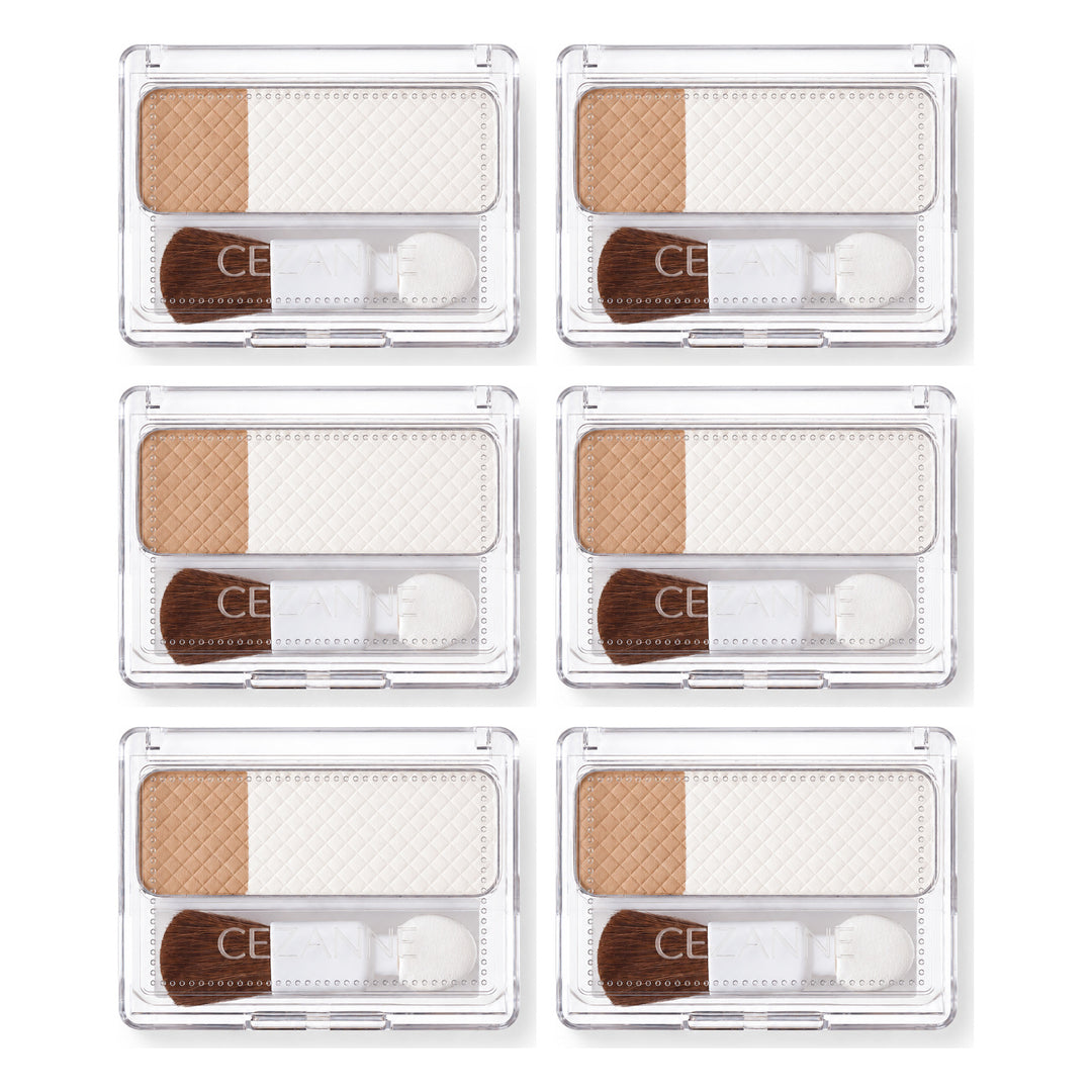 CEZANNE Nose Shadow Highlight | 6 Packs — 6 separate retail units shown on white background
