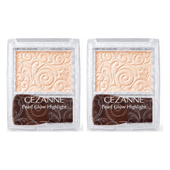 CEZANNE Pearl Glow Highlight | 2 Packs — 2 separate retail units shown on white background