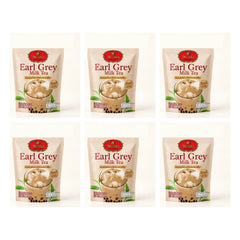 ChaTraMue Earl Grey Milk Tea 3-in-1 100 g | 6 Packs — 6 separate retail units shown on white background