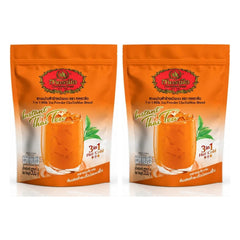 ChaTraMue Thai Tea 3-in-1 Instant Powder 500 g | 2 Packs — 2 separate retail units shown on white background