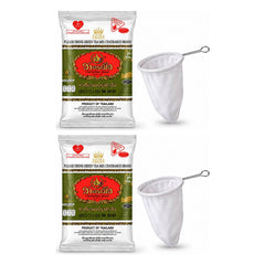 ChaTraMue Extra Green Tea Mix 180 g with Filter | 2 Packs — 2 separate retail units shown on white background