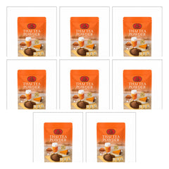 ChaTraMue Instant Thai Tea Powder 100 g | 8 Packs — 8 separate retail units shown on white background