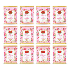 ChaTraMue Rose Tea Original – 5 Tea Bags per Pouch | 12 Packs — 12 separate retail units shown on white background
