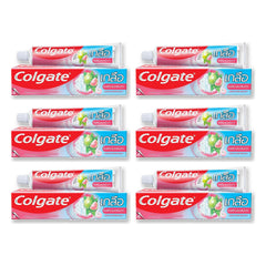 Colgate Salt Guava Leaf Toothpaste 150 g | 6 Packs — 6 separate retail units shown on white background