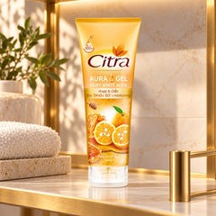 CITRA DEWY WHITE AURA GEL — illustrative setting, decorative props excluded