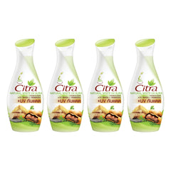 Citra Natural White UV Aura Lotion Tamarind & Thanaka 150 ml | 4 Packs — 4 separate retail units shown on white background