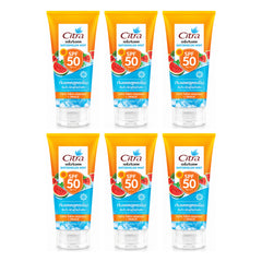 Citra Watermelon Mint Body Sun Serum SPF50 PA++++ 170 ml | 6 Packs — 6 separate retail units shown on white background