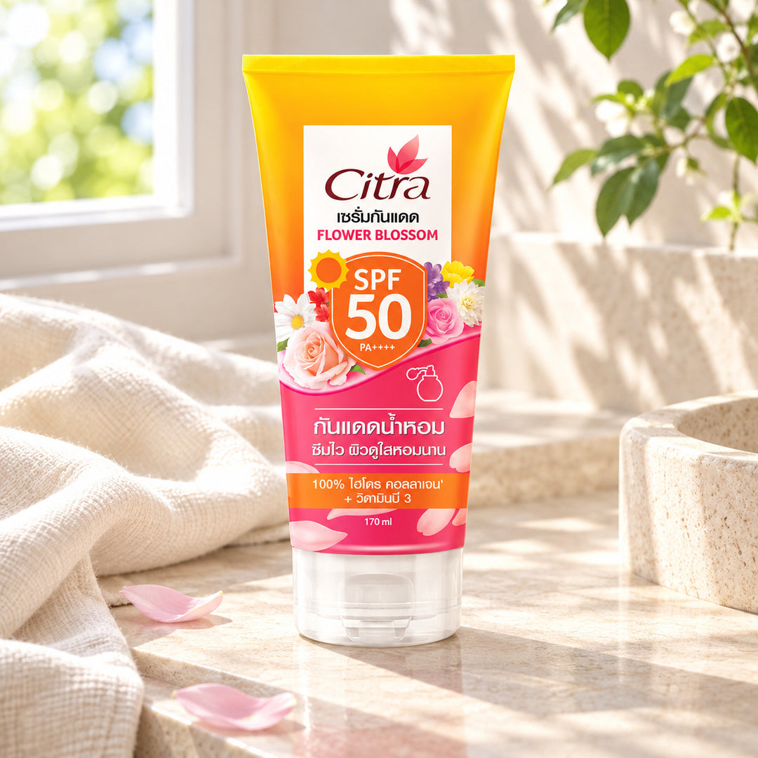 CITRA FLOWER BLOSSOM — illustrative setting, decorative props excluded