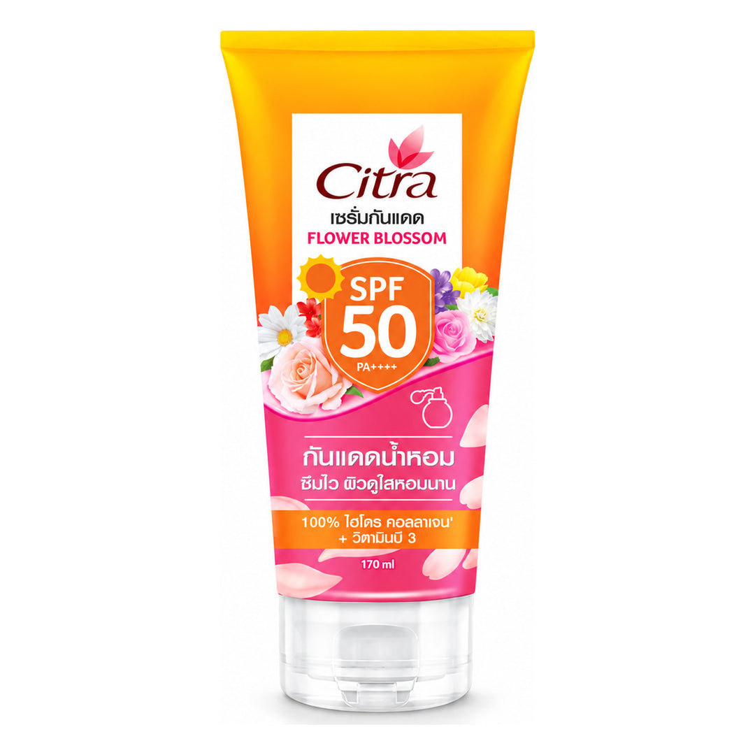 Citra Flower Blossom Body Sun Serum SPF50 PA++++ 170 ml | 1 Pack — 1 separate retail unit shown on white background