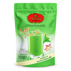 ChaTraMue 3-in-1 Instant Milk Green Tea Mix 500 g | 1 Pack — 1 separate retail unit shown on white background