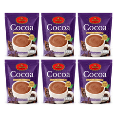 ChaTraMue 3-in-1 Instant Cocoa — 5 Sachets (125 g) | 6 Packs — 6 separate retail units shown on white background