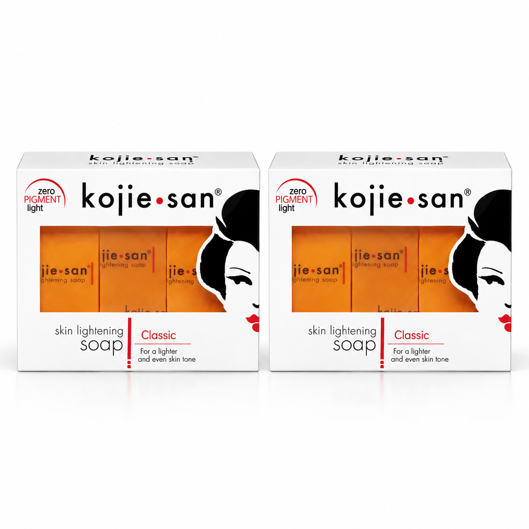 6 bars of 65 g on a white background