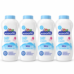 4 bottles of 350 g on a white background