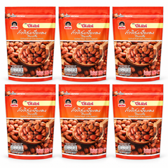 6 pouchs of 160 g on a white background