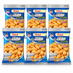 6 pouchs of 38 g on a white background