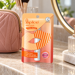 Lipice Magic Color Coral Peach Lip Balm 2g — bathroom vanity lifestyle