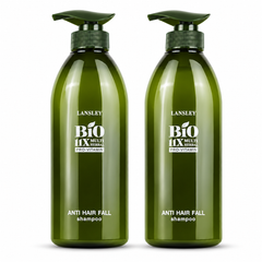 Lansley Bio Pro-Vitamin Anti Hair Fall Shampoo 440 ml — Pack of 2 — exact sold quantity on white