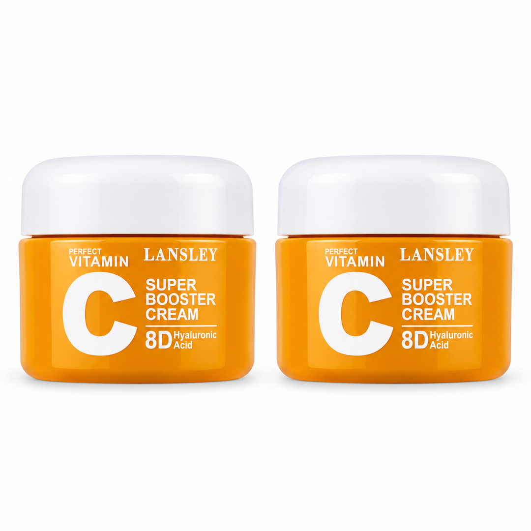 Lansley Perfect Vitamin C Super Booster Cream 50 ml — Pack of 2 — exact sold quantity on white