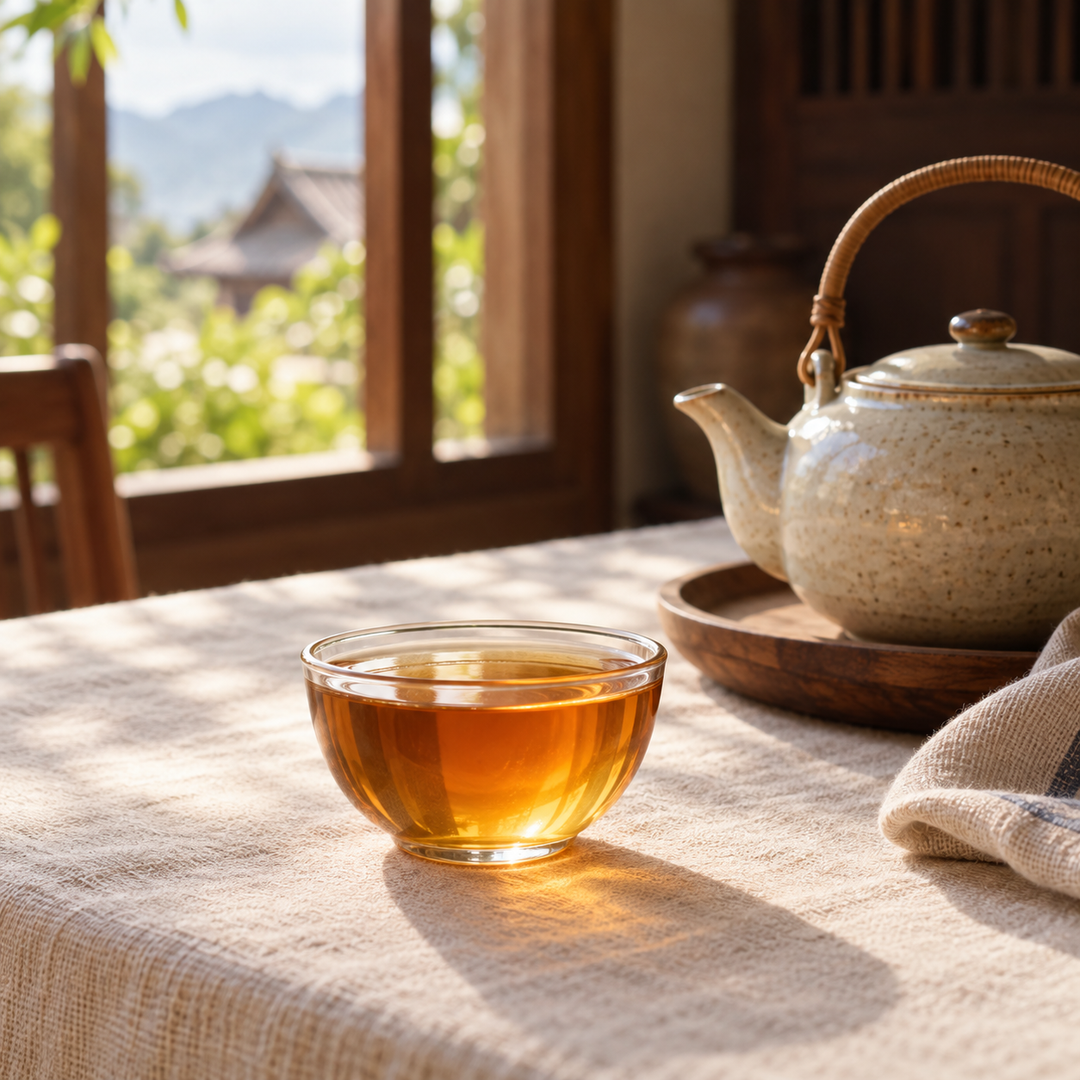 Tea — illustrative serving suggestion; accessories not included