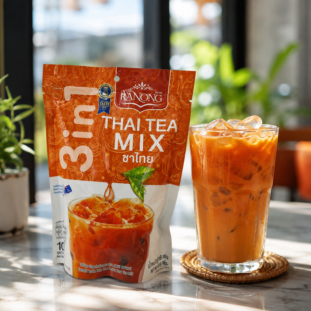 Ranong Thai Tea Mix served over ice