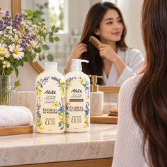floral duo shelf — lifestyle use