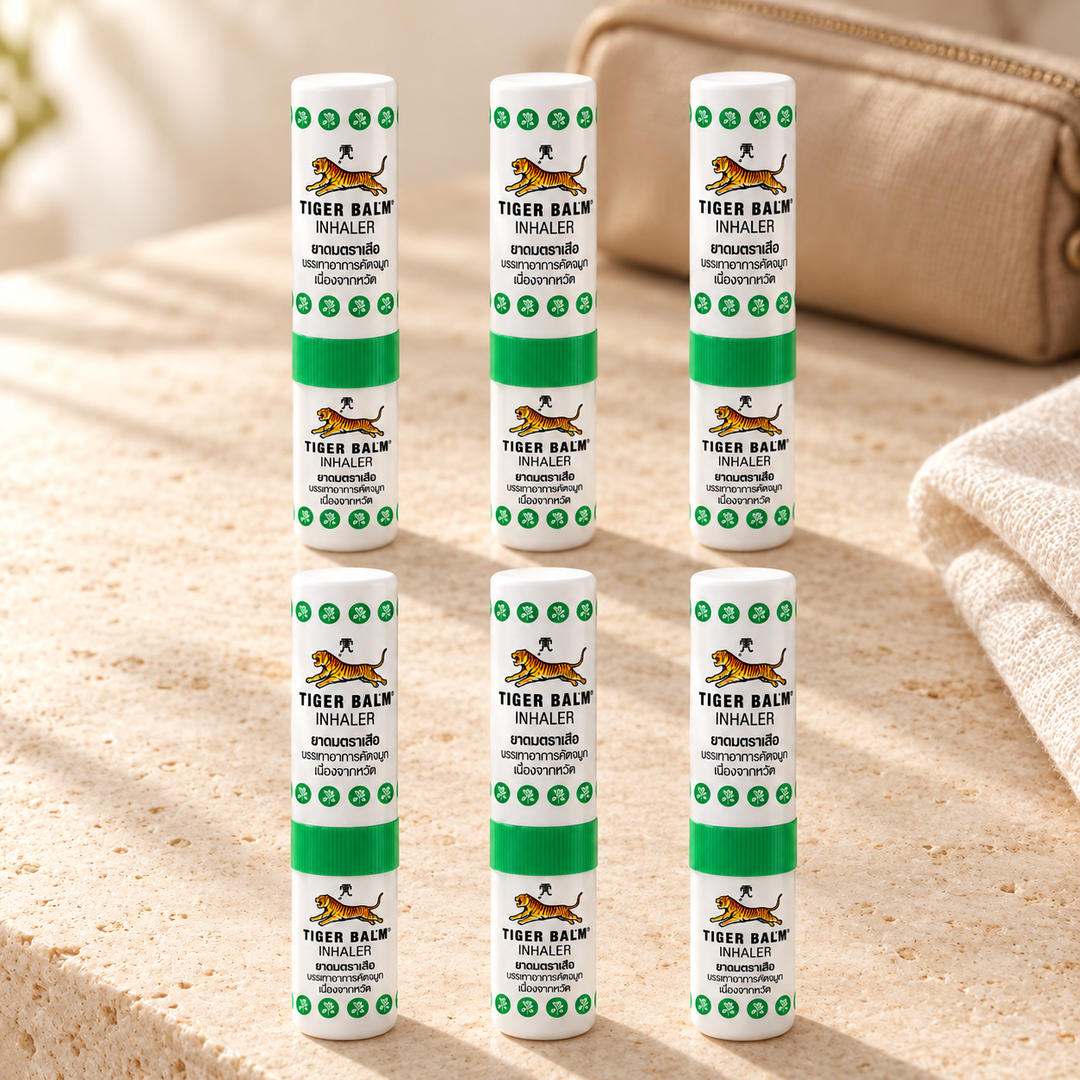 Tiger Balm 2-in-1 Inhaler — 2 ml × 6 — lifestyle photograph 1