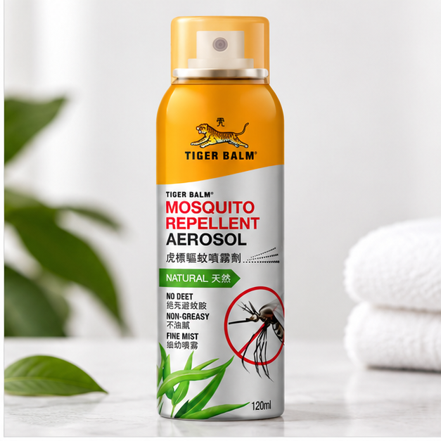 Tiger Balm Mosquito Repellent Aerosol 120ml – product detail