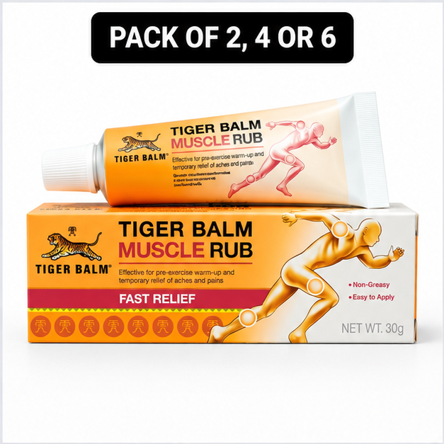 Tiger Balm Muscle Rub Cream 30g – multipack cover