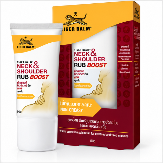 Tiger Balm Neck & Shoulder Rub Boost 50g – product detail