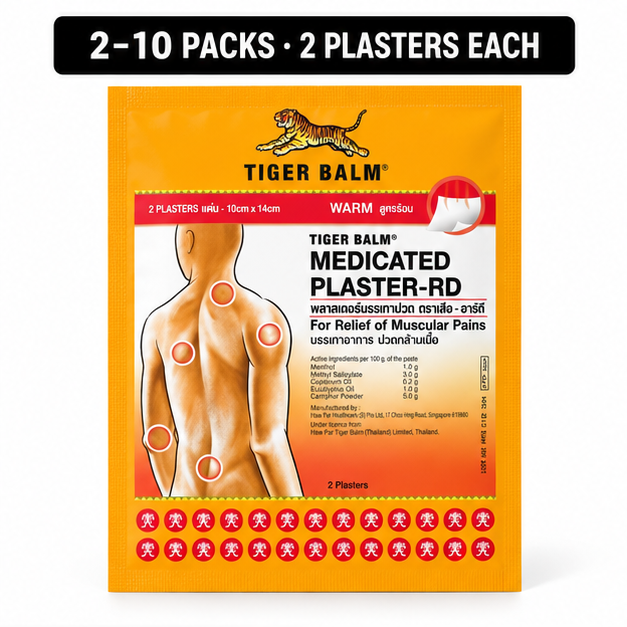 Tiger Balm Warm Plaster 10 × 14cm – multipack cover