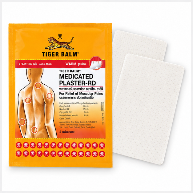 Tiger Balm Warm Plaster 7 × 10cm – product detail