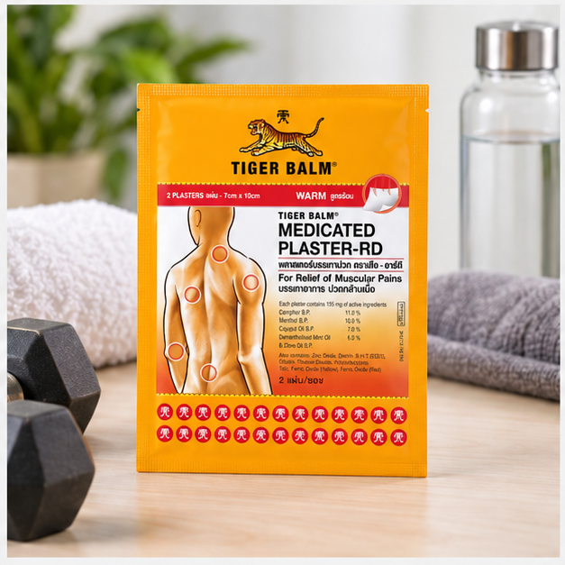 Tiger Balm Warm Plaster 7 × 10cm – lifestyle