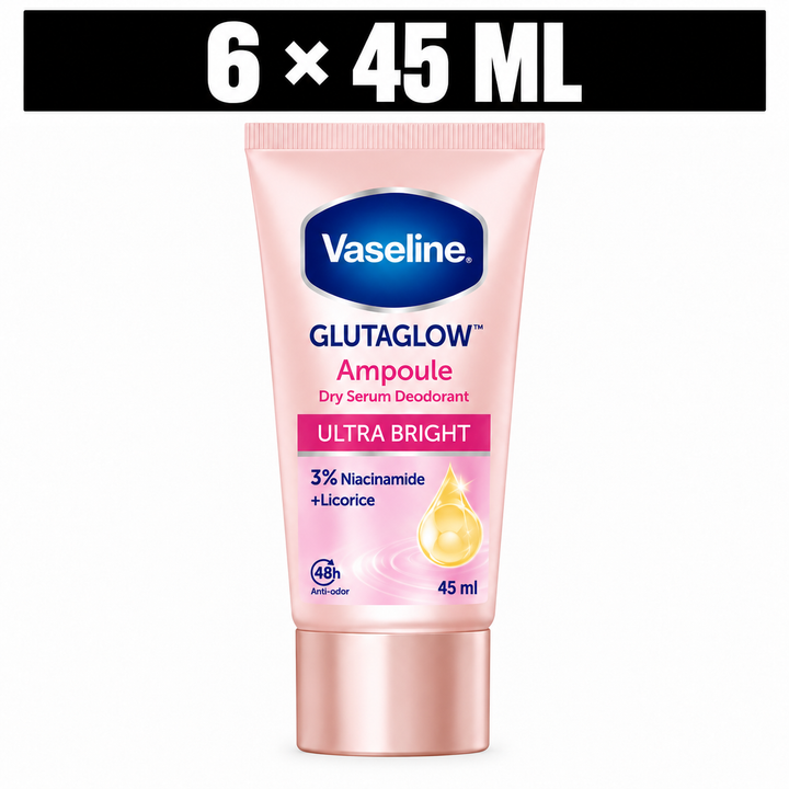 Vaseline GlutaGlow Ultra Bright 6 x 45 ml