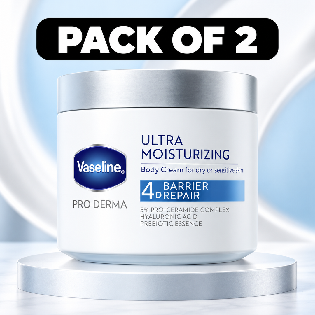 Vaseline Pro Derma Ultra Moisturizing 4D Barrier Repair 360 g pack of 2