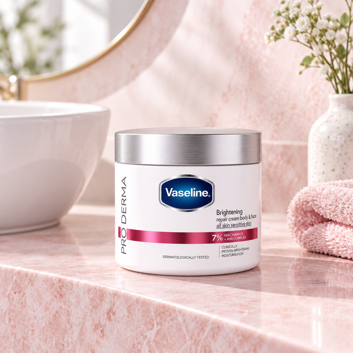 Vaseline Pro Derma Brightening Repair Cream lifestyle
