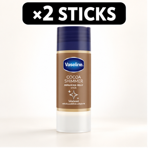 Vaseline Cocoa Shimmer Repairing Jelly Stick 40 g pack of 2 — cover
