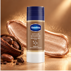 Vaseline Cocoa Shimmer Repairing Jelly Stick 40 g pack of 2 — lifestyle