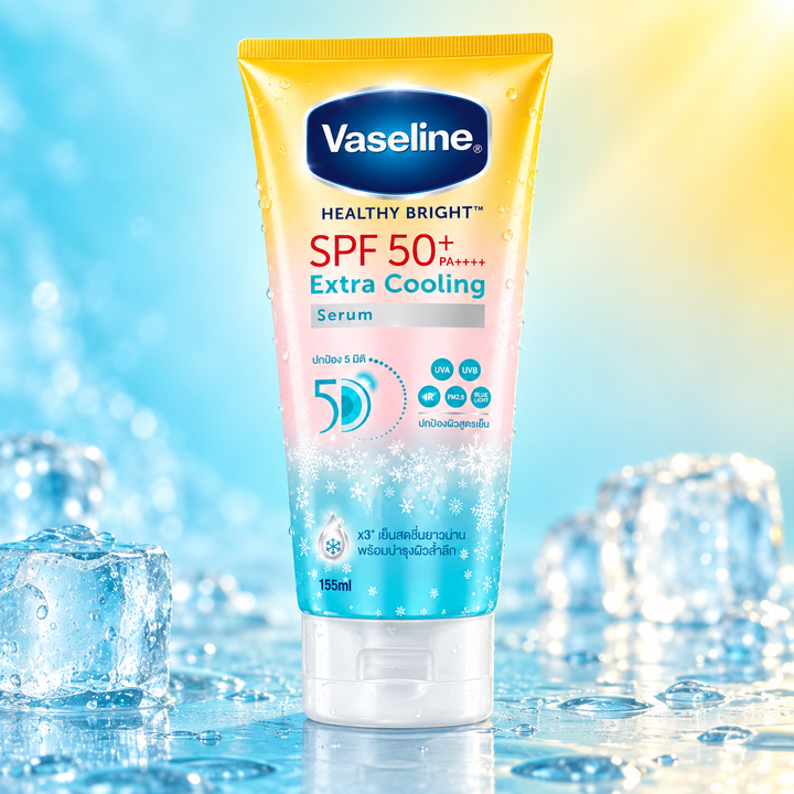 Vaseline Healthy Bright Extra Cooling detail
