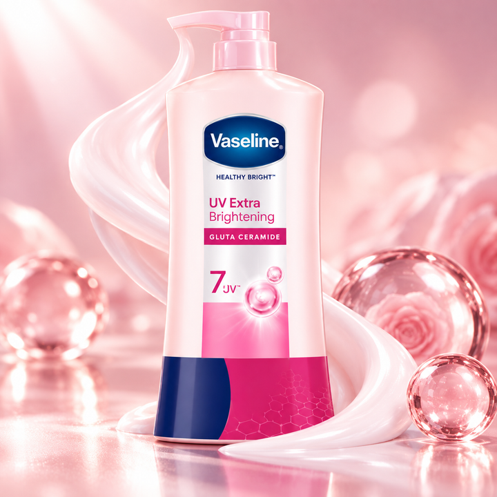 Vaseline UV Extra Brightening lotion texture