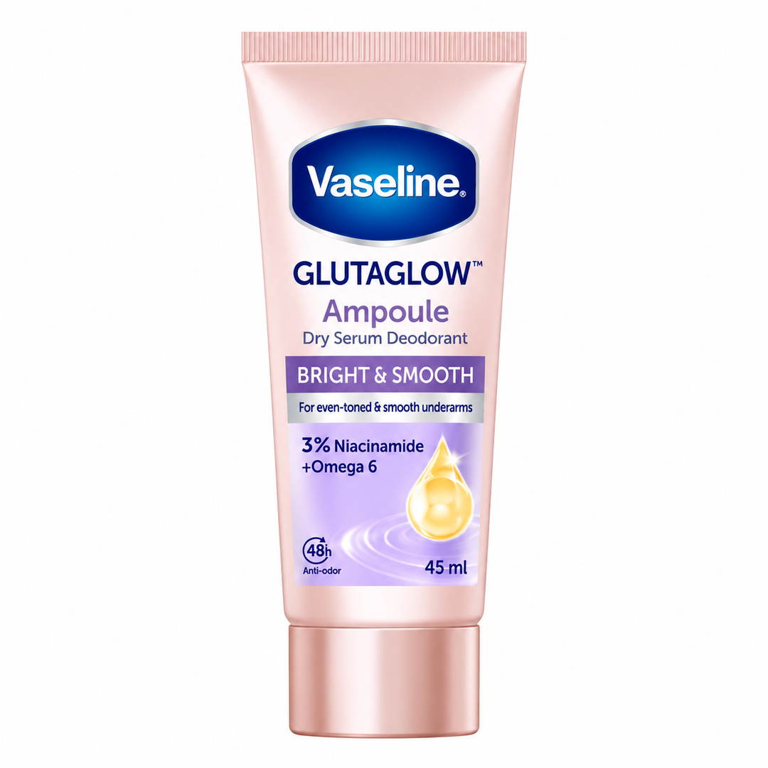 Vaseline GlutaGlow Bright & Smooth Dry Serum Deodorant 45 ml - product on white background